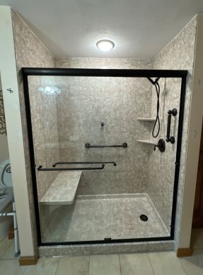 Tub to Shower Conversion in Jackson, NH (2)