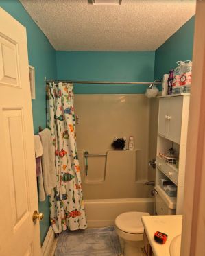 Before & After Tub to Walk-in Shower Conversion in Allentown, NH (1)