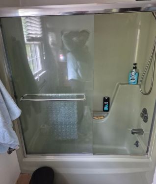 Before & After Walk-In Shower Installation in Henniker, NH (1)