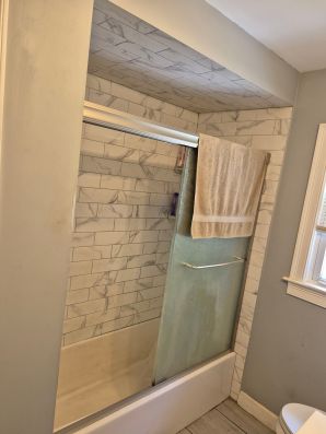 Before & After Tub to Walk in Shower Conversion in Dover, NH (1)