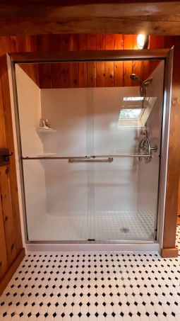 Before & After Tub to Walk in Shower Conversion in Derry, NH (2)