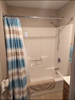 Before & After Walk In Shower Installation in Derry, NH (1)