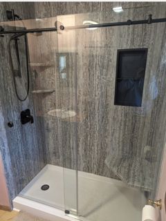 Tub to Walk In Shower Conversion in Exeter, NH (2)