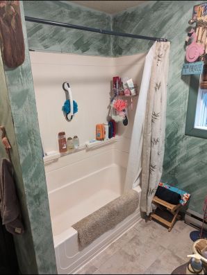 Converting Tub to Walk-In Shower in Nashua, NH (1)